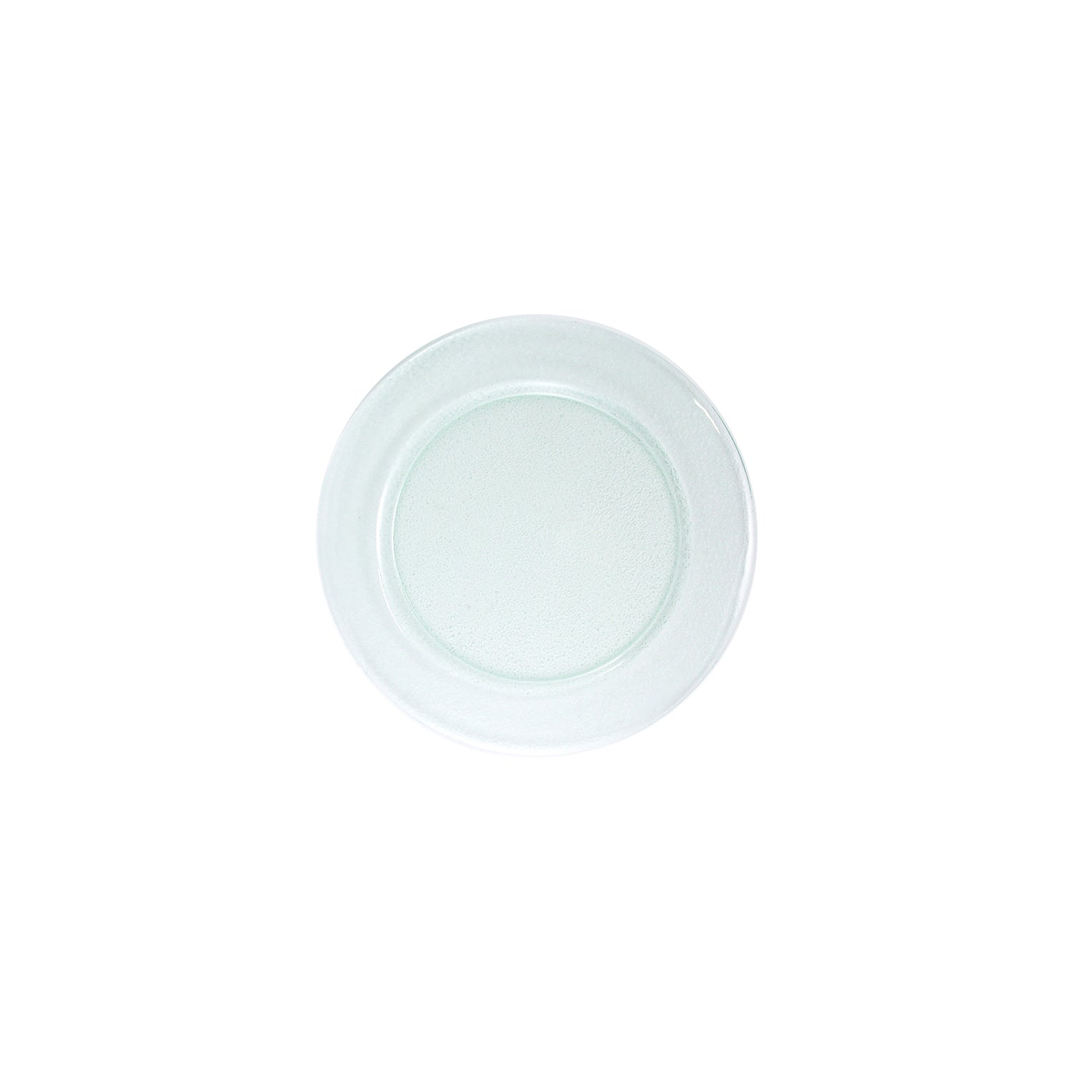 Glass Dinnerware dia.7.75" Round Clear Glass Plate (Set of 4)