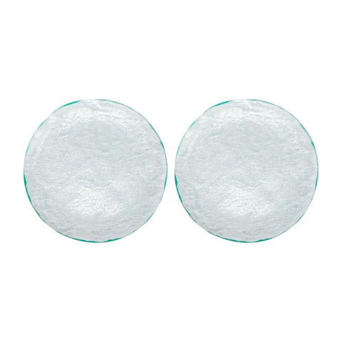 Glass Dinnerware dia.11" Round Clear Glass Plate (Set of 2)