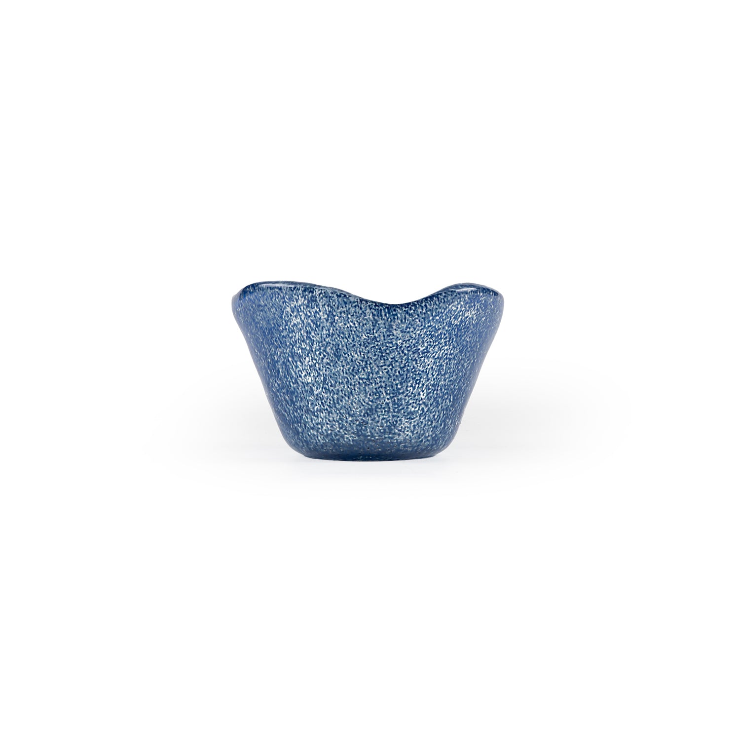 Glass Dinnerware dia.2.75" h:1.5" 2 oz. Round Blue Glass Ramekin (Set of 6)