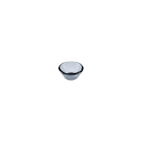Turgla Fusion Glass dia.3.25" h:2" 4 oz. Round Charcoal Glass Ramekin (Set of 4)