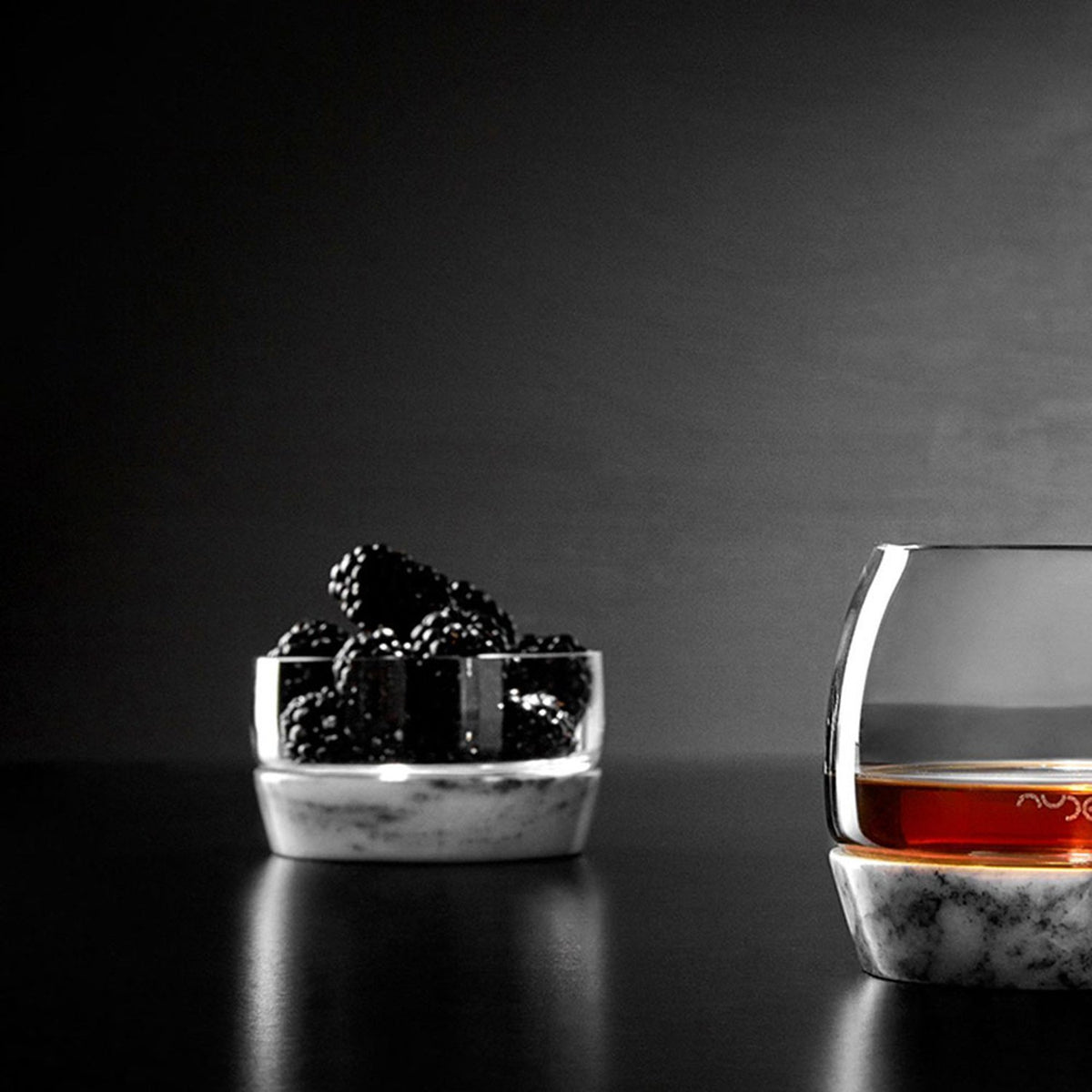 Chill 10 oz. Crystal Bowl with Marble Base