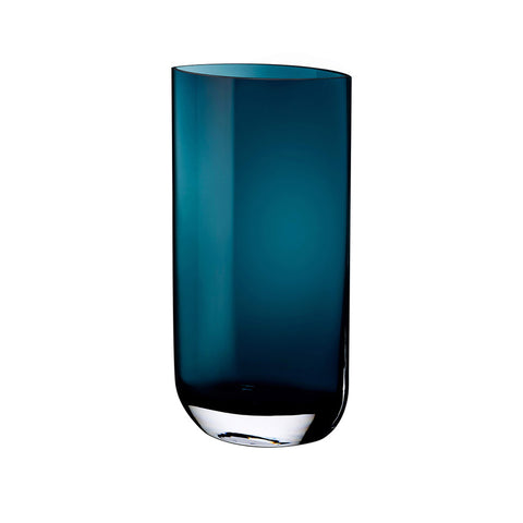 Blade Tall Vase in Petroleum