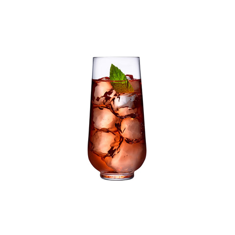 Hepburn Crystal Long Drink Glasses (Set of 4)