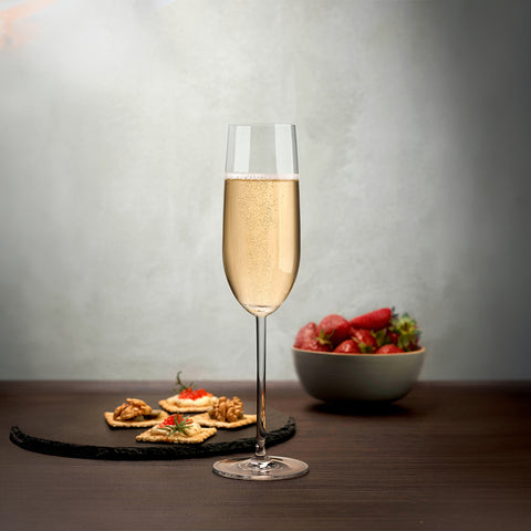 Vantage Crystal Champagne Glasses (Set of 2)