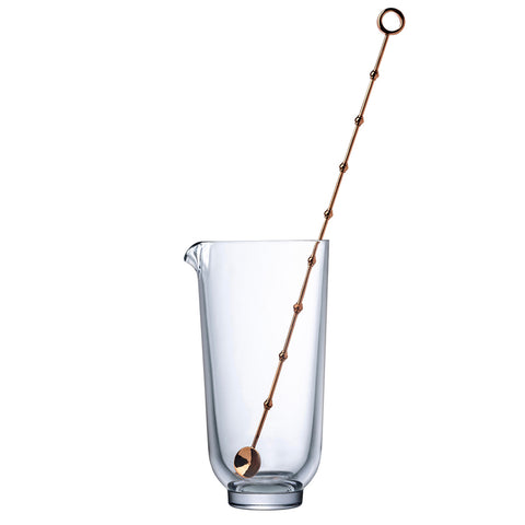 Hepburn Crystal Mixing Glass with Stirrer