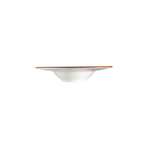Aqua dia.11" h:2.5" 14 oz. Round Blue Vitrified Bowl