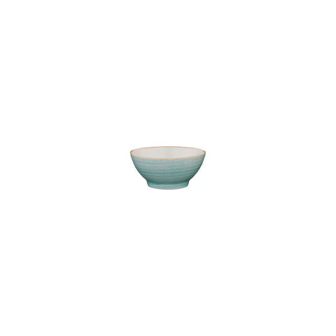 Aqua dia.4.75" h:2.25" 10 oz. Round Blue Vitrified Bowl