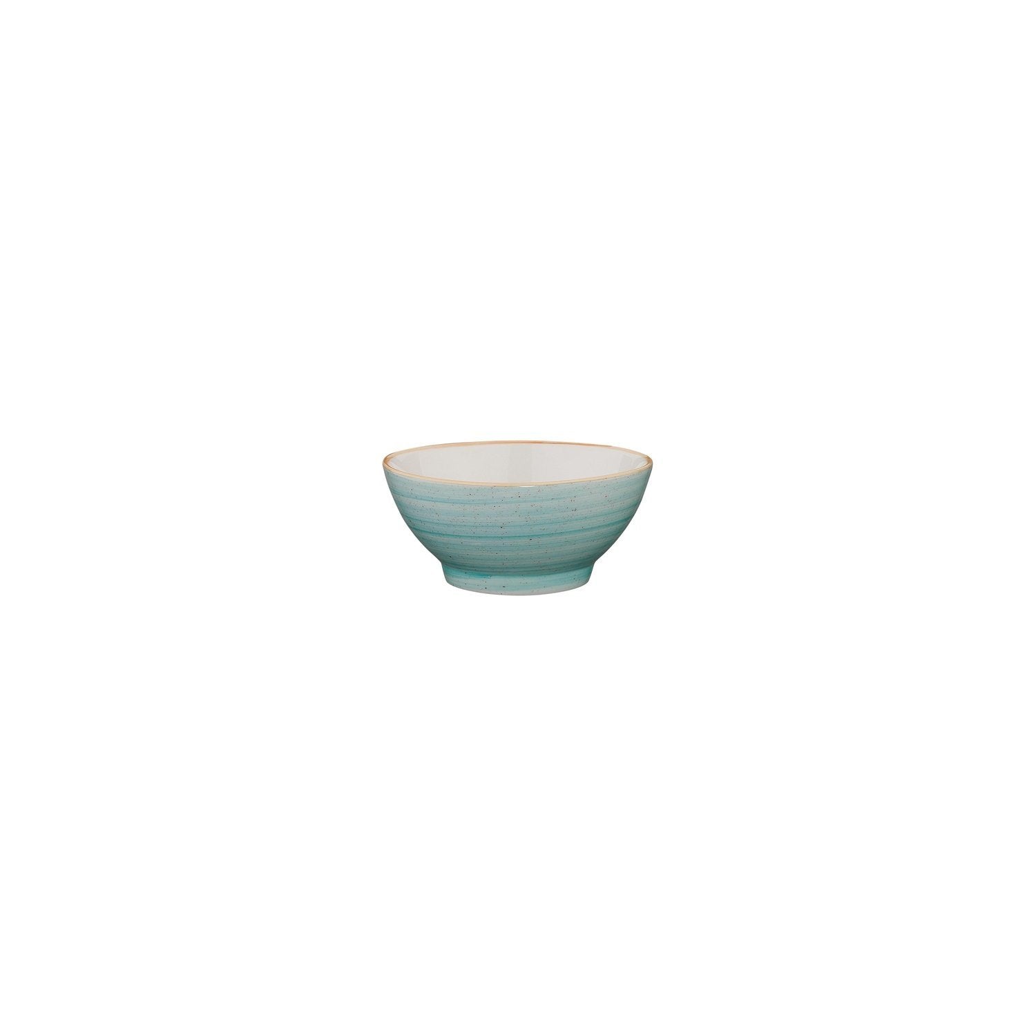 Aqua dia.5.5" h:2.75" 15 oz. Round Blue Vitrified Bowl