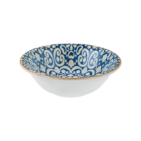 Bonna China Española dia.6.25" h:2" 13 oz. Round Decorated Porcelain Bowl (Set of 4)