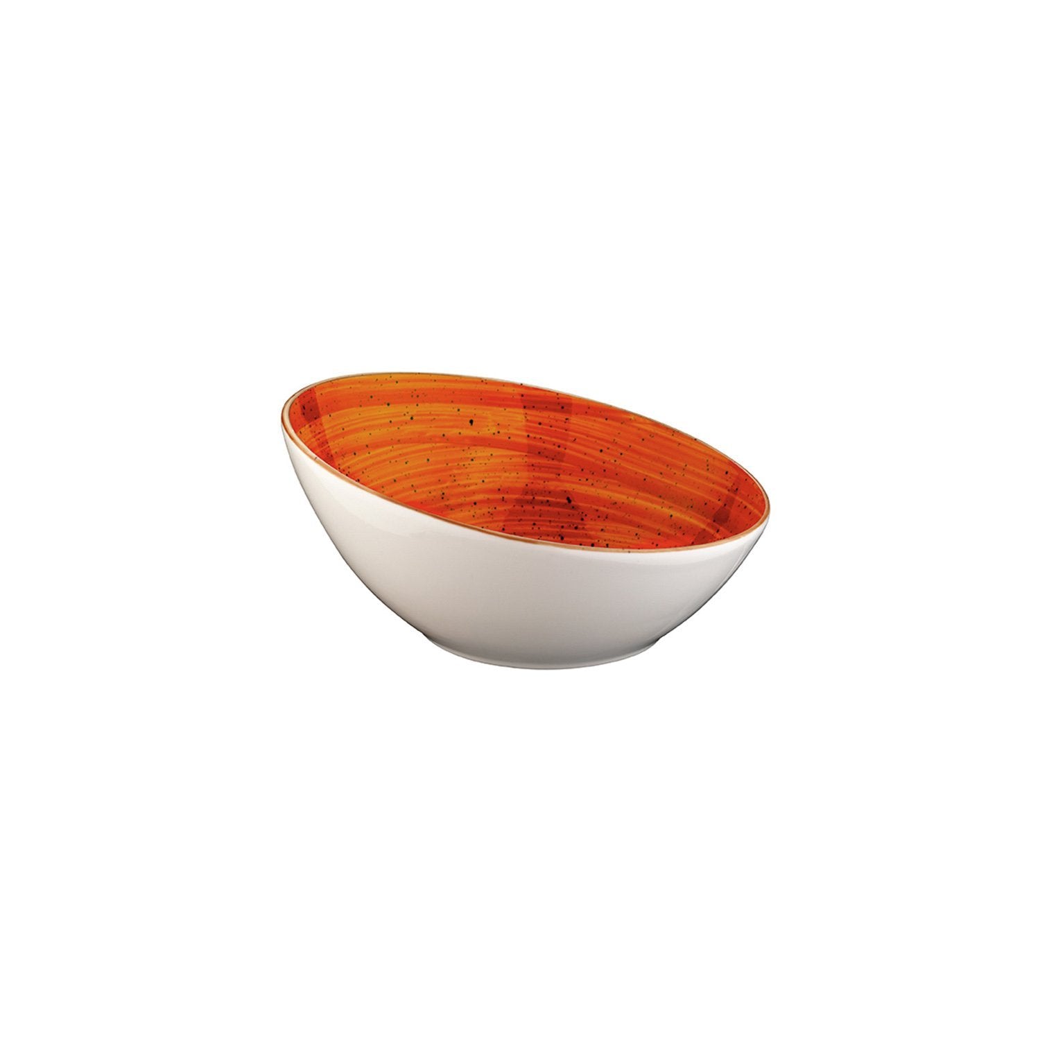 Terracota dia.6.5" h:3" 12 oz. Round Terracotta Vitrified Bowl