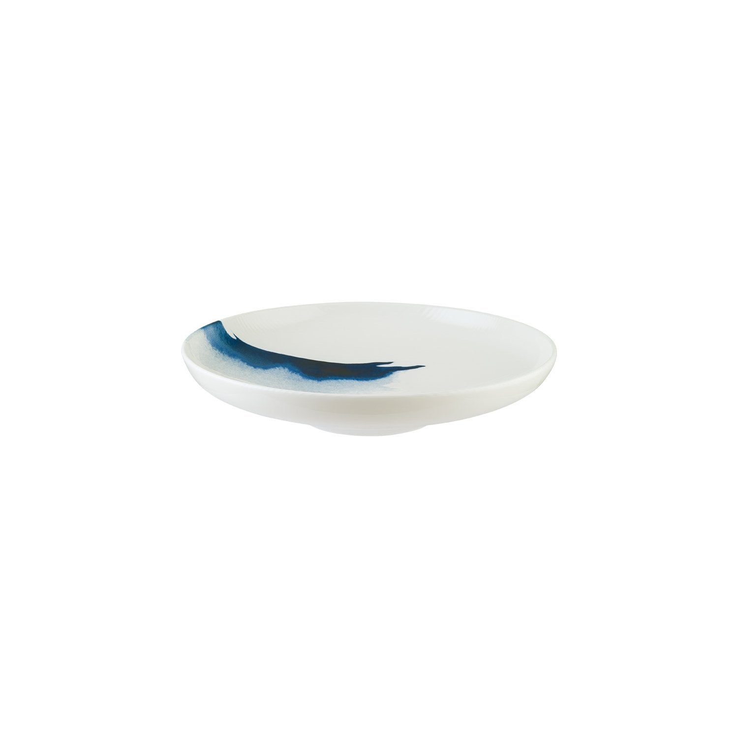 Bonna China Blue Wave dia.10.75" h:2.25" Round Decorated Porcelain Deep Plate