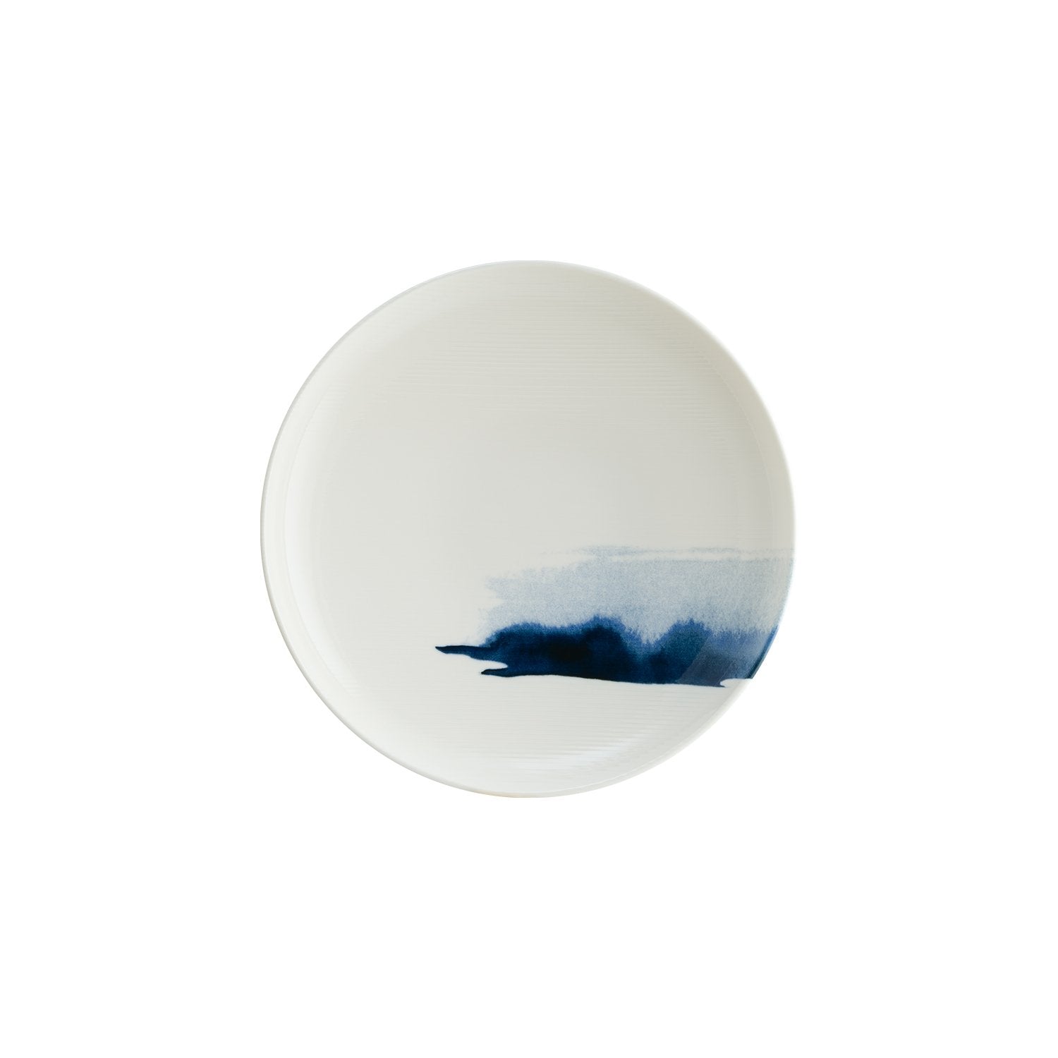 Bonna China Blue Wave dia.10.75" h:2.25" Round Decorated Porcelain Deep Plate