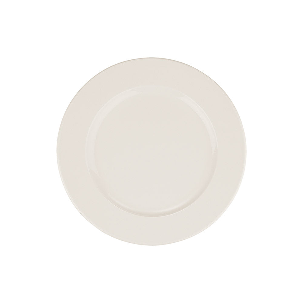 Bonna China Banquet dia.7.5"  Round Warm White Porcelain Plate (Set of 4)
