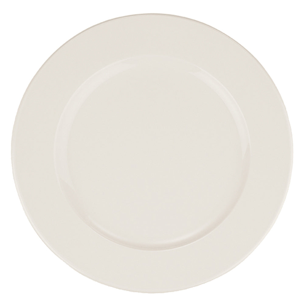 Bonna China Banquet dia.10.5"  Round Warm White Porcelain Plate (Set of 4)