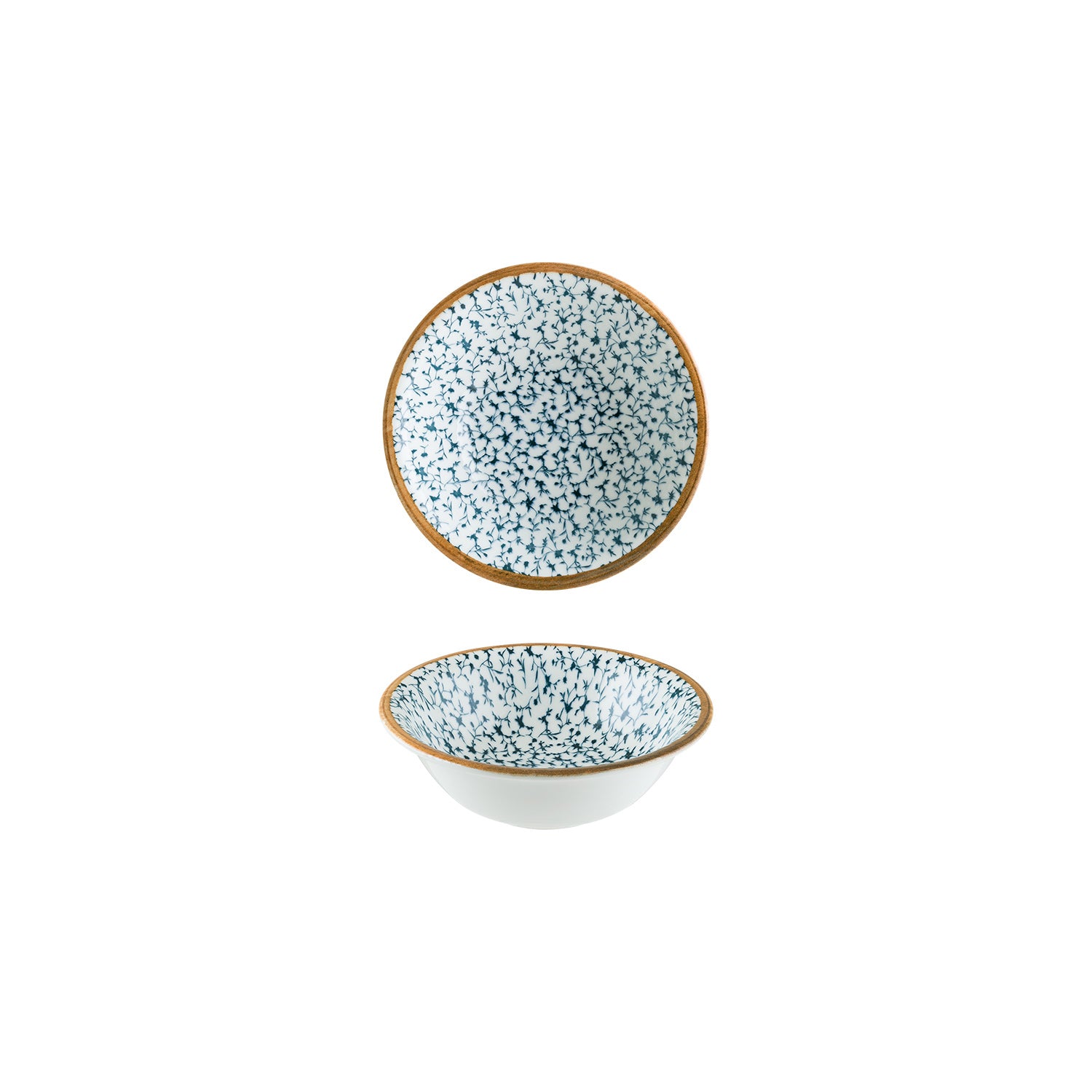 Bonna China Calif dia.6.25" h:2" 13 oz. Round Decorated Porcelain Bowl (Set of 4)