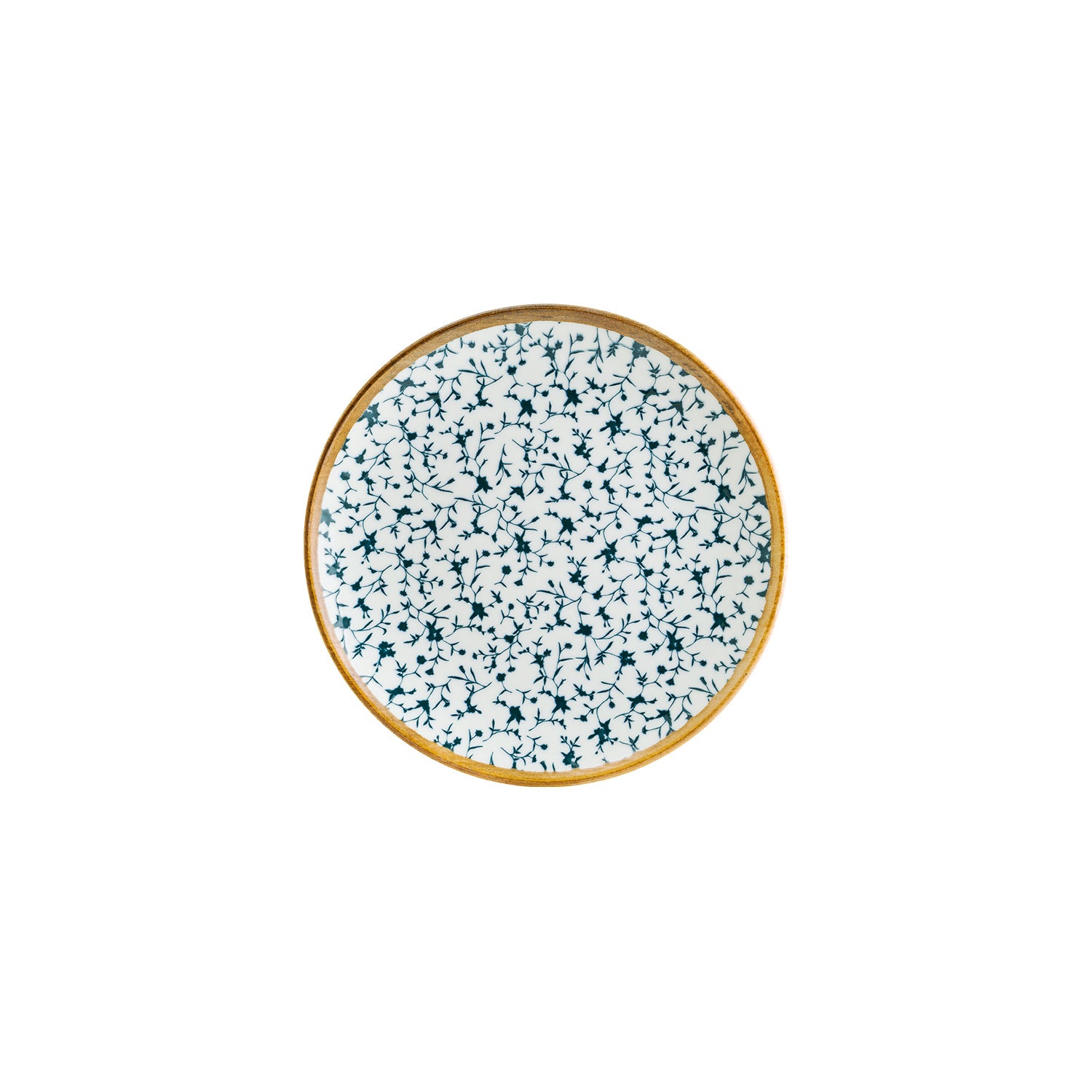 Bonna China Calif dia.9"  Round Decorated Porcelain Plate (Set of 4)