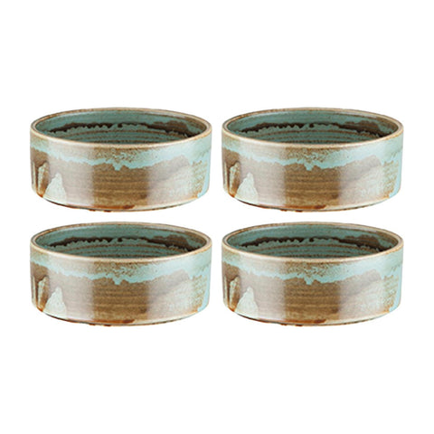Bonna China Celeste dia.2.25" h:1" 1 oz. Round Decorated Porcelain Ramekin (Set of 4)