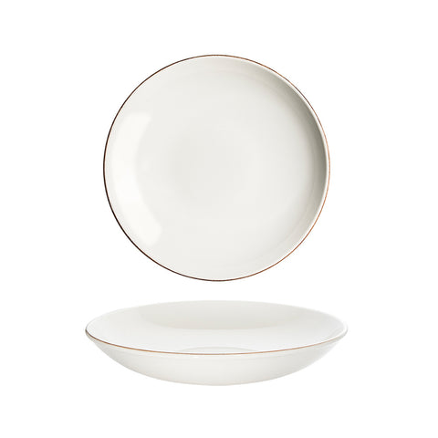 Bonna China Vintage dia.9" h:2" 34 oz. Round Decorated Porcelain Bowl (Set of 4)