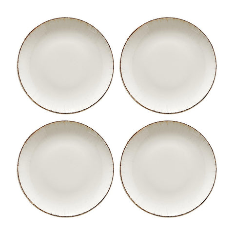 Bonna China Vintage dia.12"  Round Decorated Porcelain Plate (Set of 4)