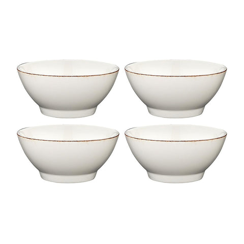 Bonna China Vintage dia.4.75" h:2.25" 10 oz. Round Decorated Porcelain Bowl (Set of 4)