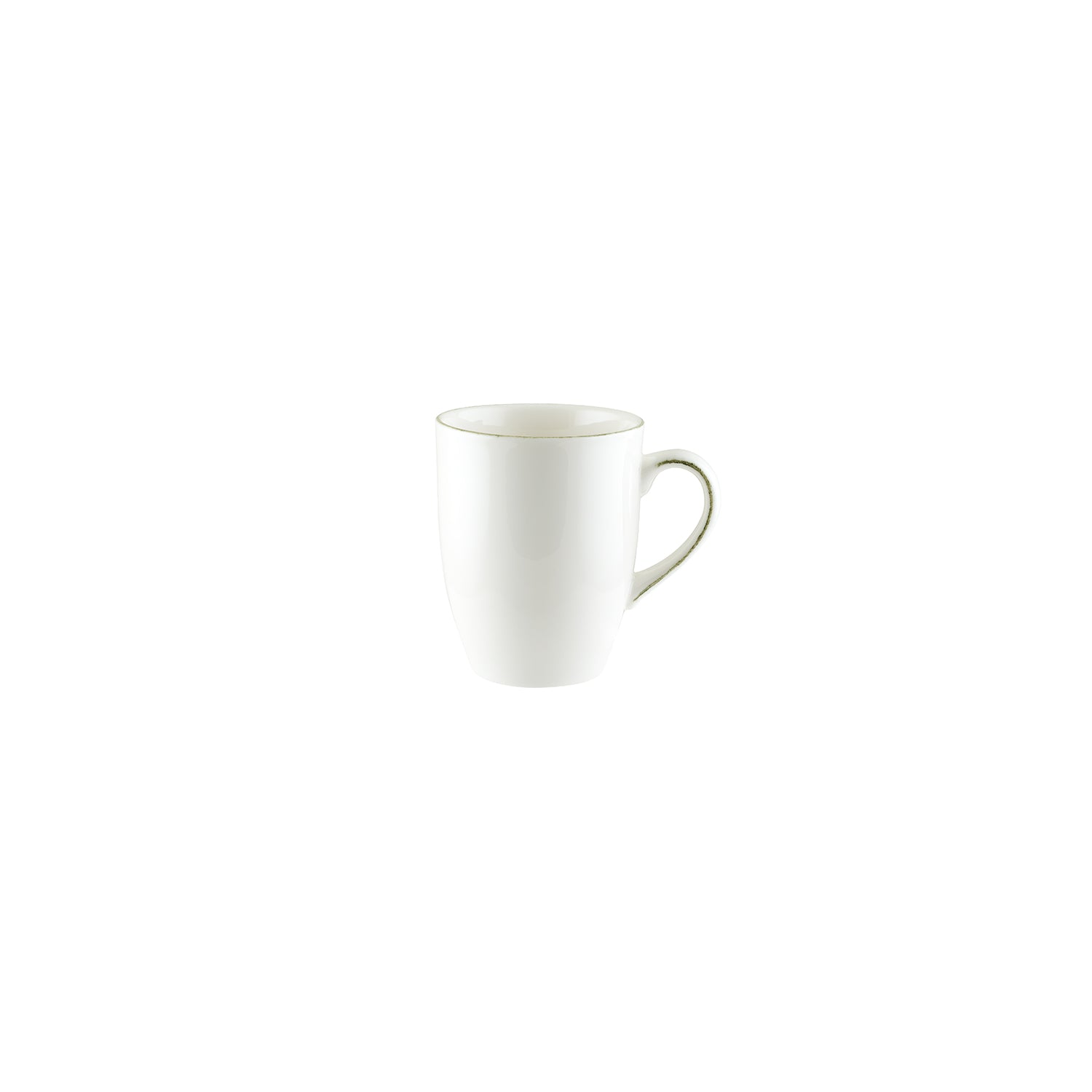 Bonna China Odette dia.3.25" h:4.25" 11 oz. Round Decorated Porcelain Mug (Set of 4)