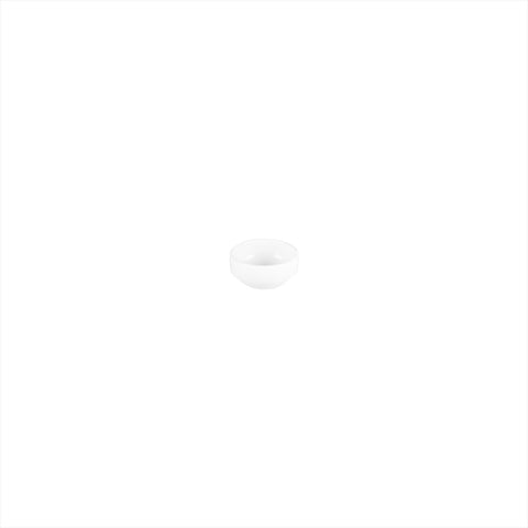 Porcelain Delta-Coupe dia.2.25" h:1" 1 oz. Round White Porcelain Ramekin (Set of 4)