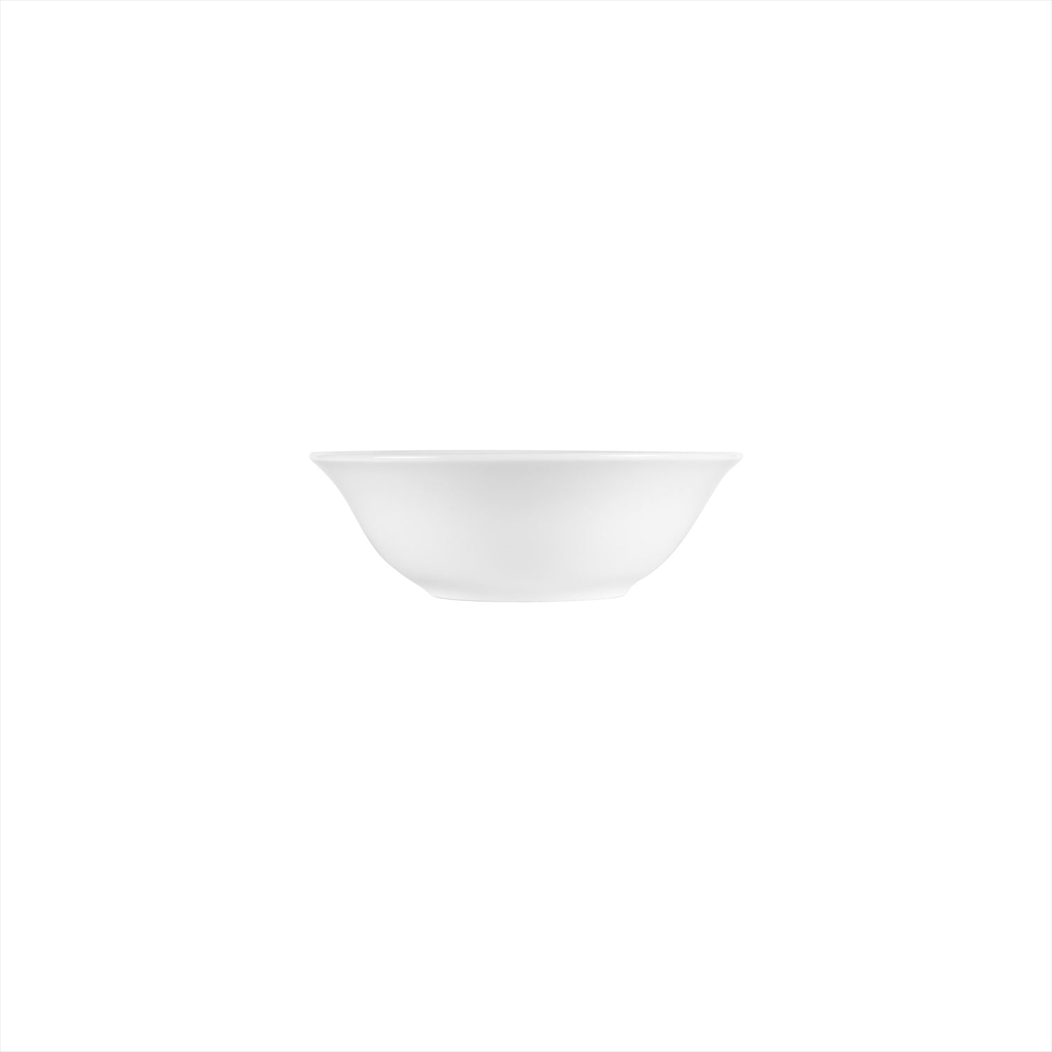 Porcelain Delta-Coupe dia.7.5" h:2.5" 25 oz. Round White Porcelain Bowl (Set of 4)
