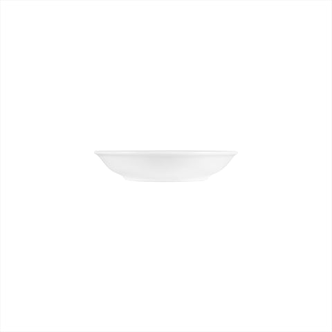 Delta-Coupe Round White Porcelain Deep Plate  dia.8" h:1.5" 18 oz. (Set of 4)