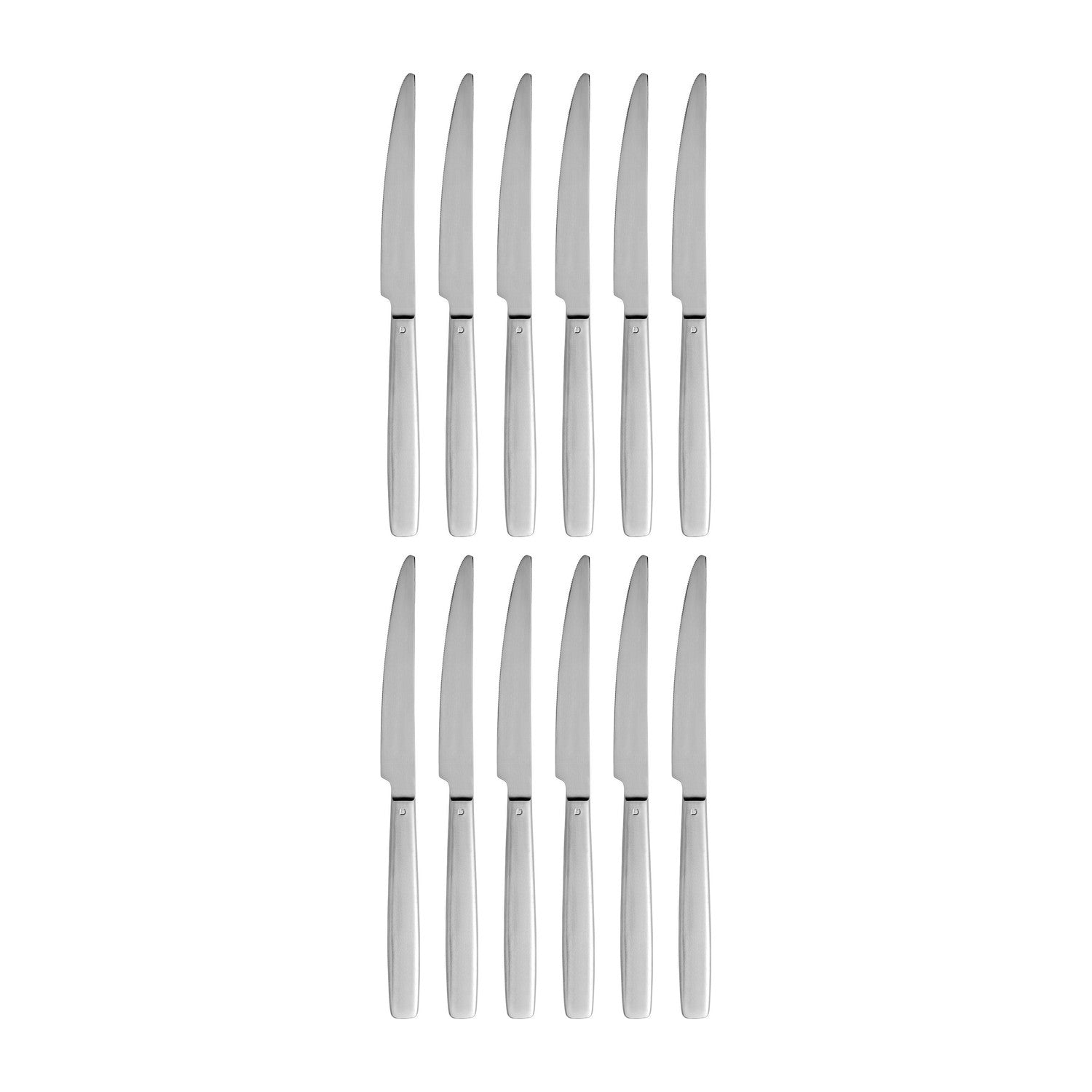 Astoria 8.5"  Silver Brushed Stainless Steel Dessert Knife Mono 18/10 (Set of 12)