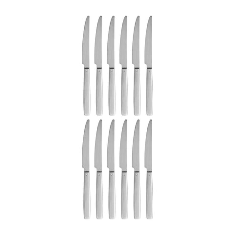 Astoria 8.5"  Silver Brushed Stainless Steel Dessert Knife Mono 18/10 (Set of 12)