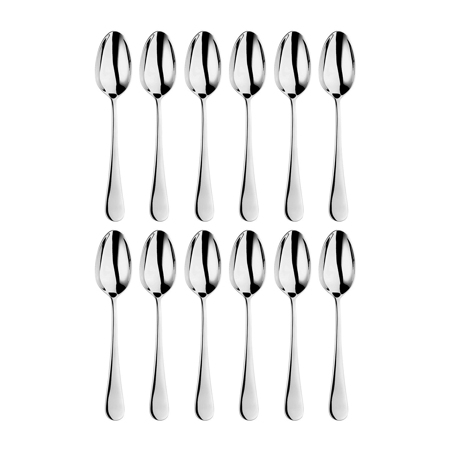 Arcade 8.25"  Silver Stainless Steel Serving Spoon 18/10 (Set of 12)