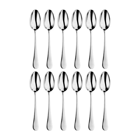 Arcade 8.25"  Silver Stainless Steel Serving Spoon 18/10 (Set of 12)