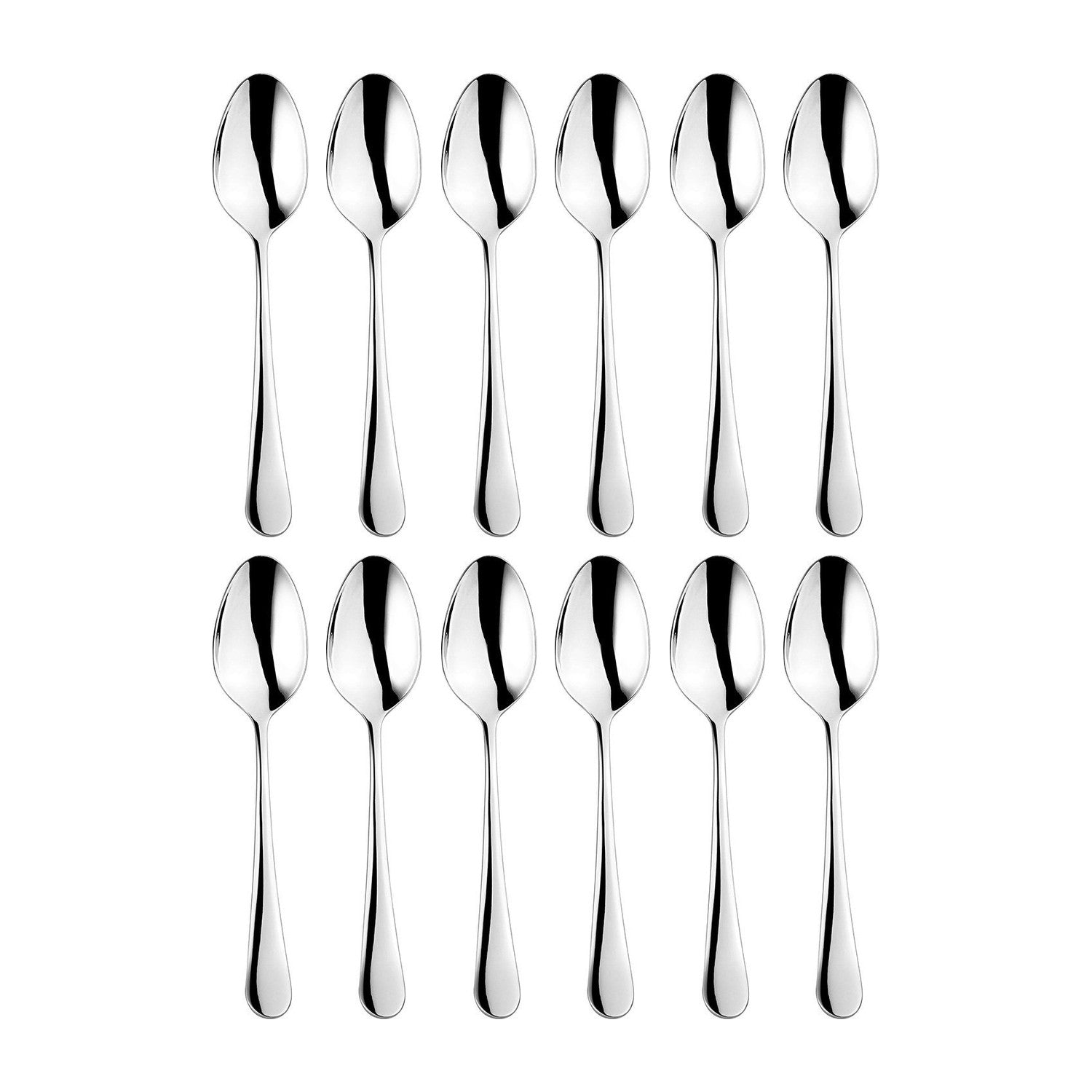 Arcade 5.75"  Silver Stainless Steel Teaspoon 18/10 (Set of 12)