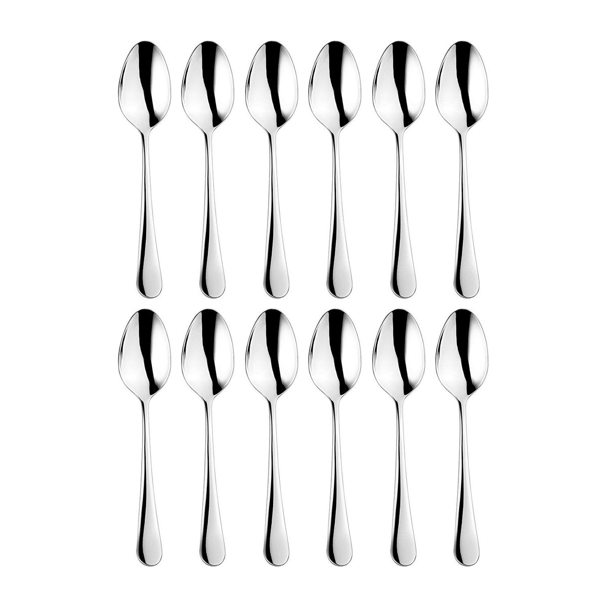 Arcade 5.75"  Silver Stainless Steel Teaspoon 18/10 (Set of 12)