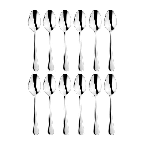 Arcade 5.75"  Silver Stainless Steel Teaspoon 18/10 (Set of 12)