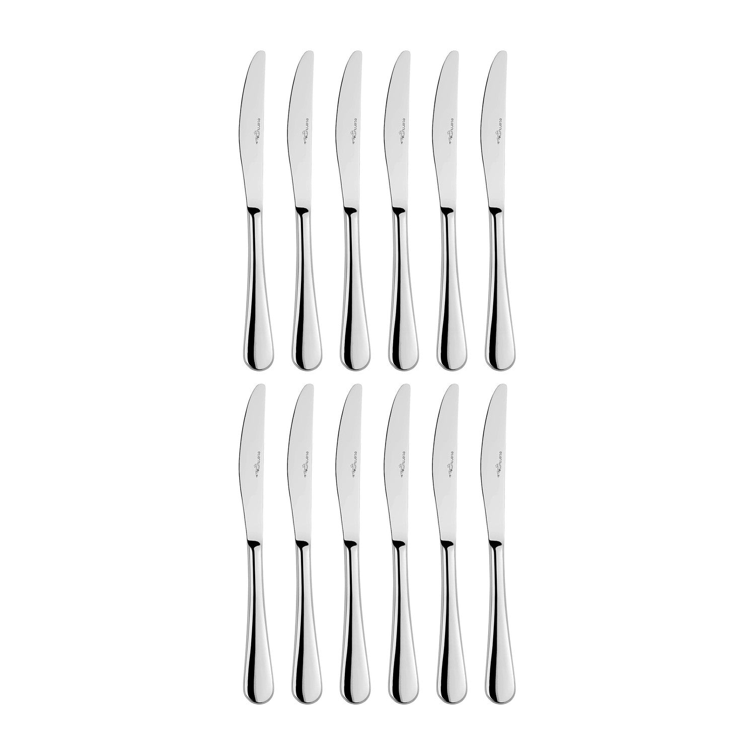 Arcade 9.25"  Silver Stainless Steel Dinner Knife Mono 18/10 (Set of 12)