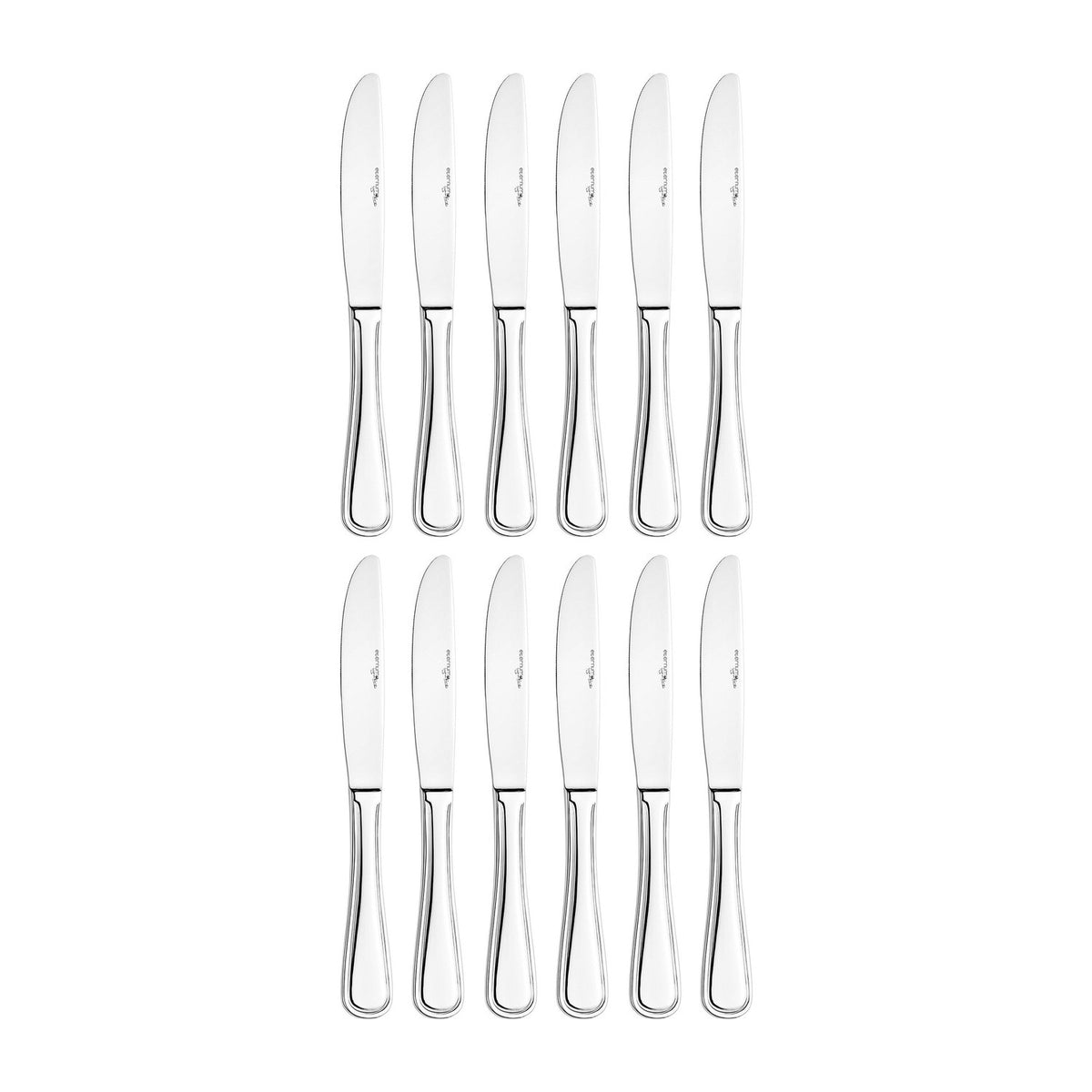 Anser 9.25"  Silver Stainless Steel Dinner Knife Mono 18/10 (Set of 12)