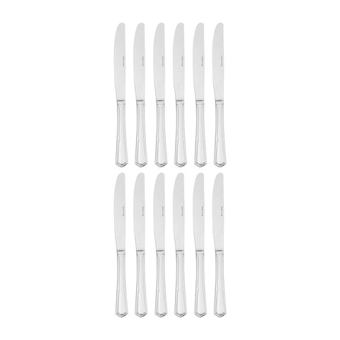 Ingres 9.25"  Silver Stainless Steel Dinner Knife Mono 18/0 (Set of 12)
