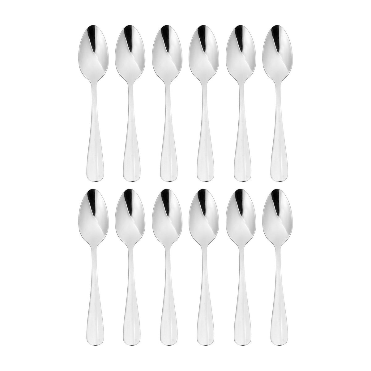 Eco Baguette 5.5"  Silver Stainless Steel Teaspoon 18/0 (Set of 12)