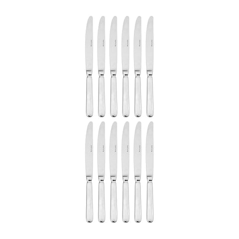 Eco Baguette 9.5"  Silver Stainless Steel Dinner Knife Mono 18/0 (Set of 12)