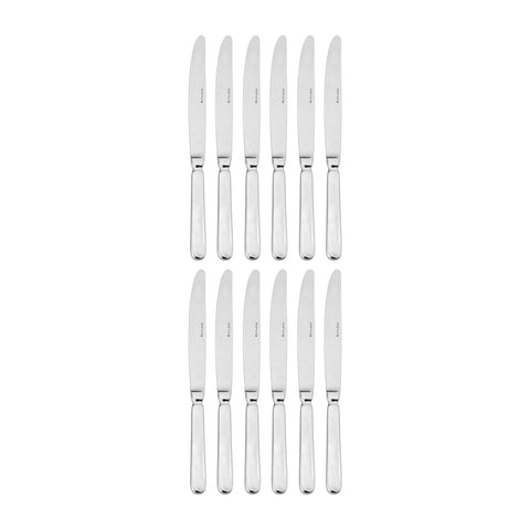 Eco Baguette 8.25"  Silver Stainless Steel Dessert Knife Mono 18/0 (Set of 12)