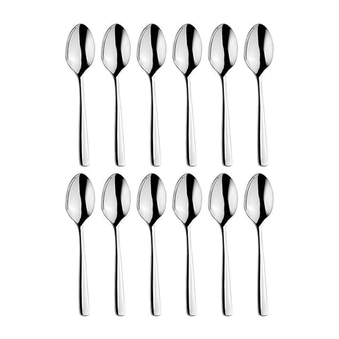 Atlantis 4.5"  Silver Stainless Steel A.D. Coffee Spoon 18/10 (Set of 12)