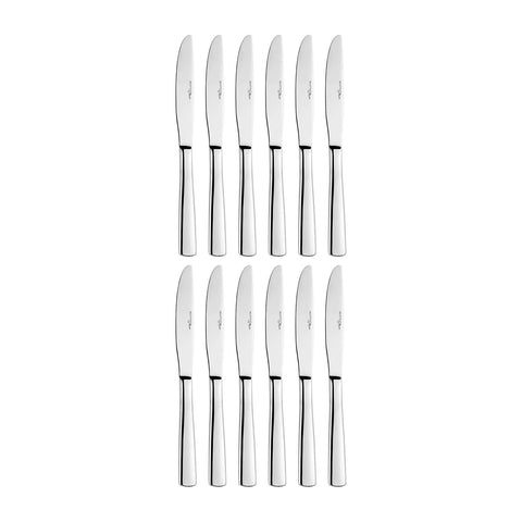 Atlantis 8.5"  Silver Stainless Steel Dessert Knife Mono 18/10 (Set of 12)