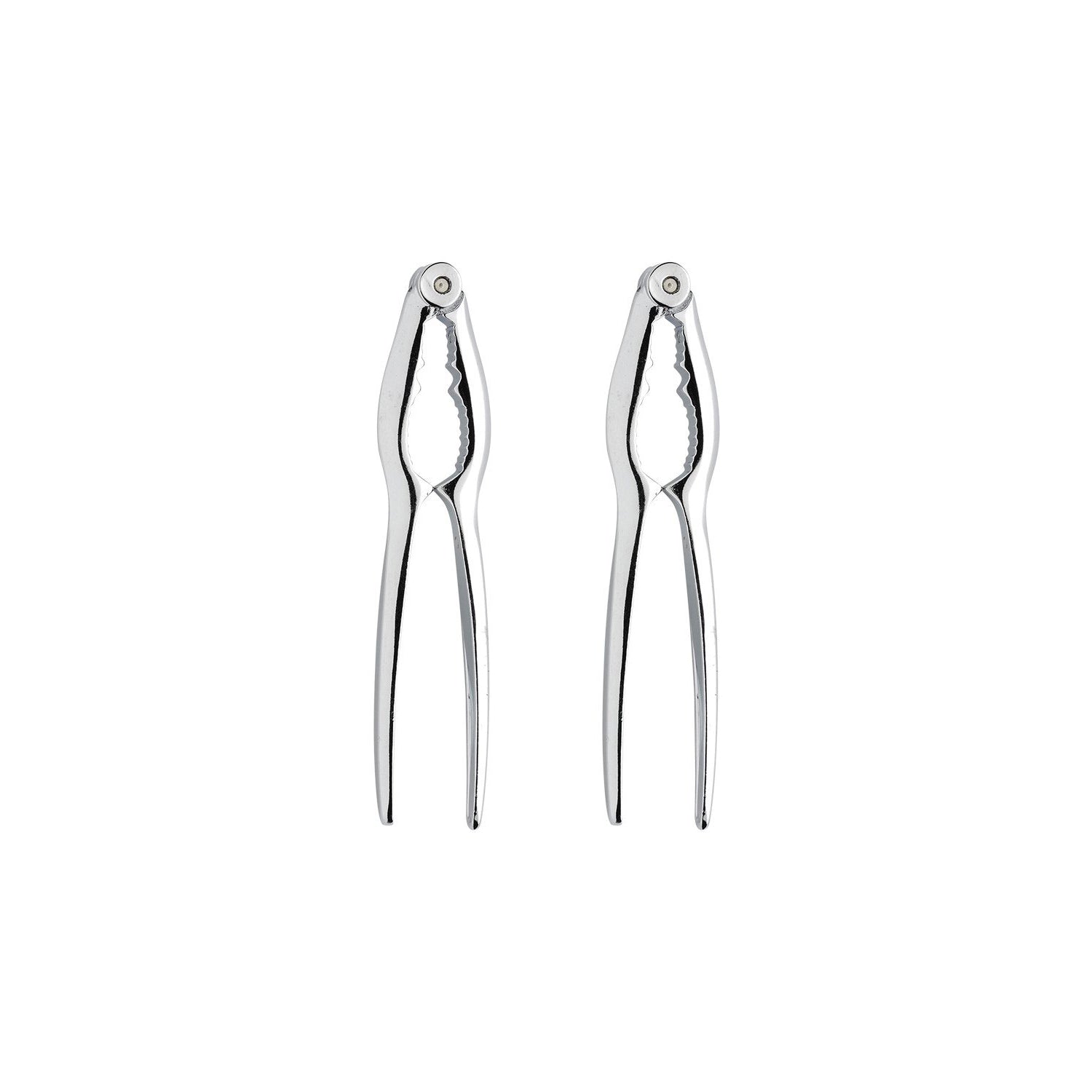 Flatware Accessories 6.25"  Silver Stainless Steel Metal Crab Pince (Set of 2)