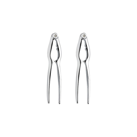 Flatware Accessories 6.25"  Silver Stainless Steel Metal Crab Pince (Set of 2)
