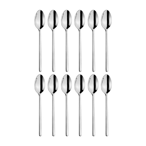 X-Lo 5.75"  Silver Stainless Steel Teaspoon 18/10 (Set of 12)