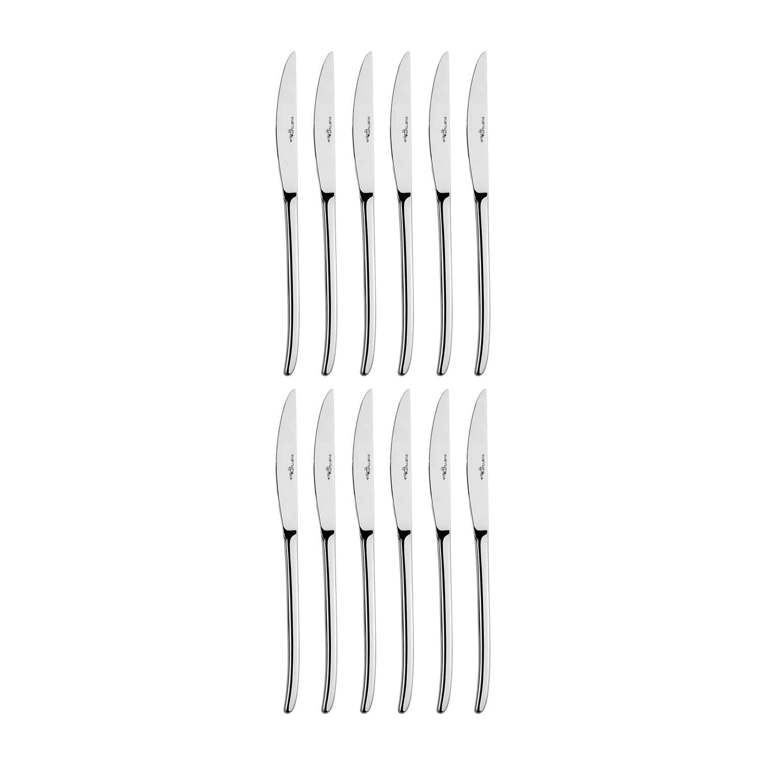 X-Lo 8.5"  Silver Stainless Steel Dessert Knife Mono 18/10 (Set of 12)