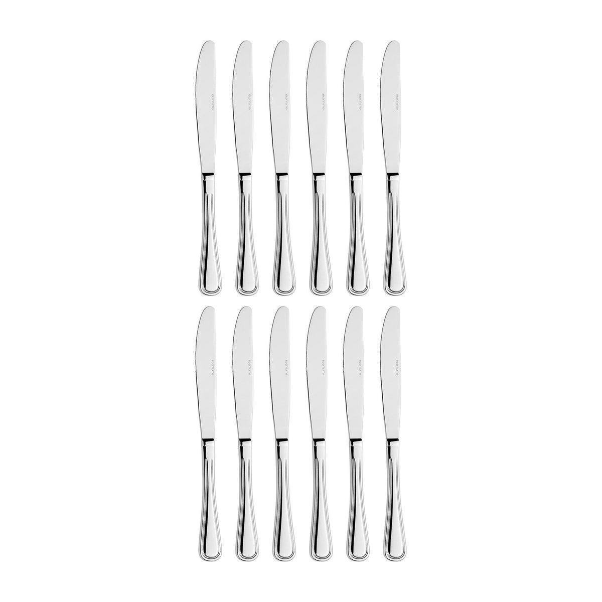 Opera 9.5"  Silver Stainless Steel Dinner Knife Mono 18/0 (Set of 12)