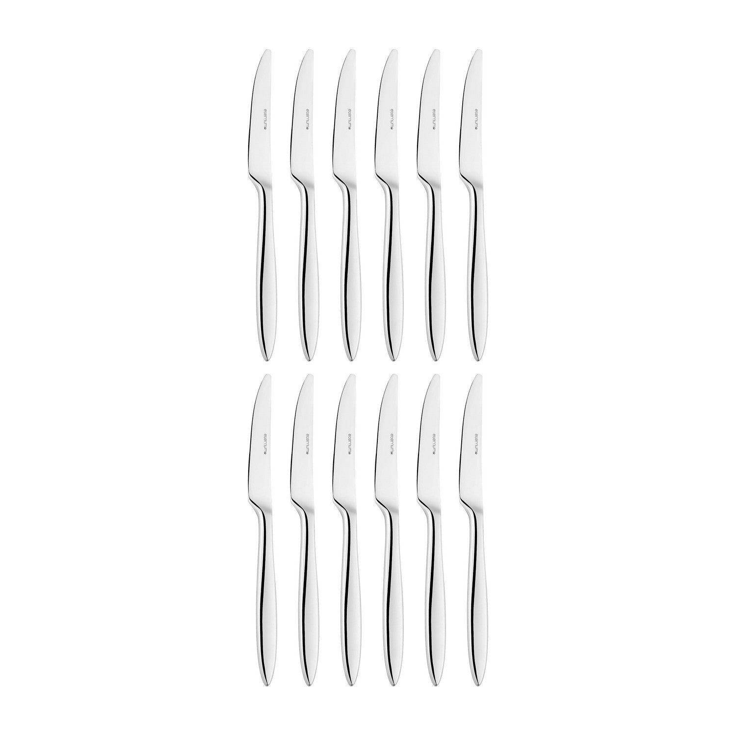 Sonate 7.5"  Silver Stainless Steel Dessert Knife Mono 18/10 (Set of 12)