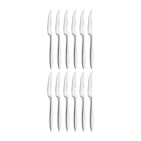 Sonate 7.5"  Silver Stainless Steel Dessert Knife Mono 18/10 (Set of 12)